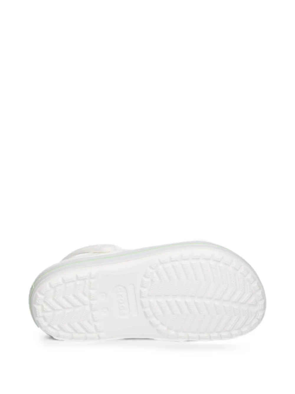 Crocs Slingback klompen met geperforeerde details Wit