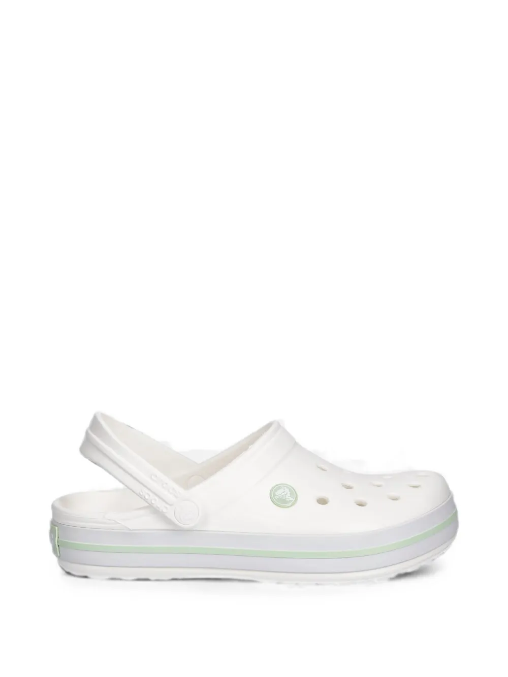 Crocs perforated slingback clogs - Weiß