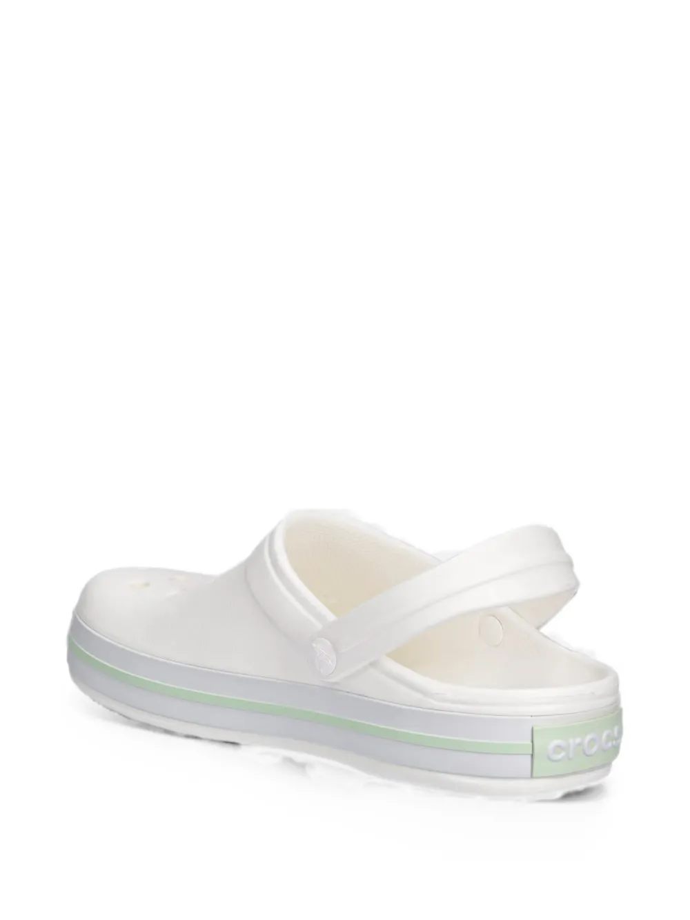 Crocs Slingback klompen met geperforeerde details Wit