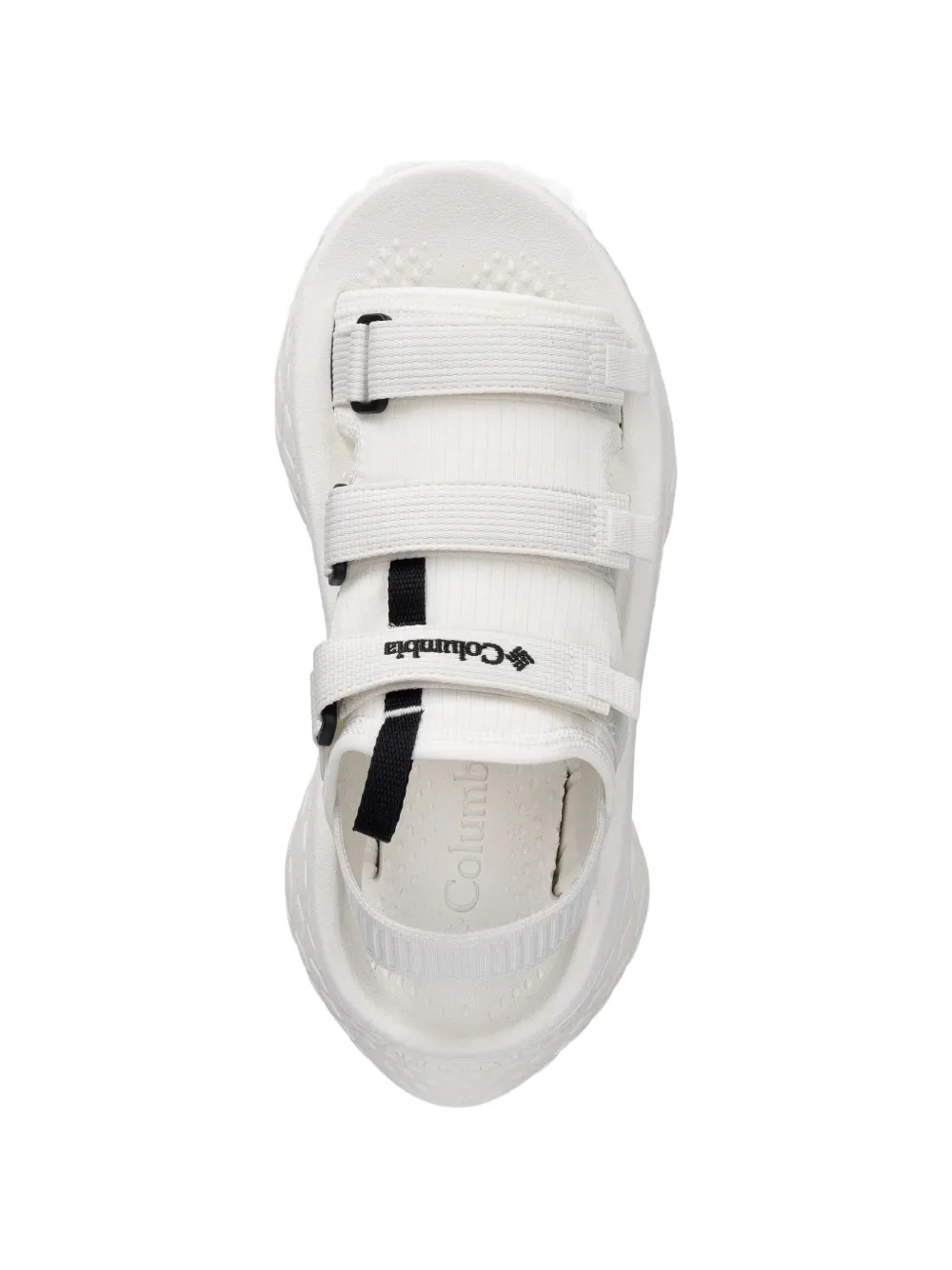 Columbia Konos Elevate touch-strap platform sandals Wit