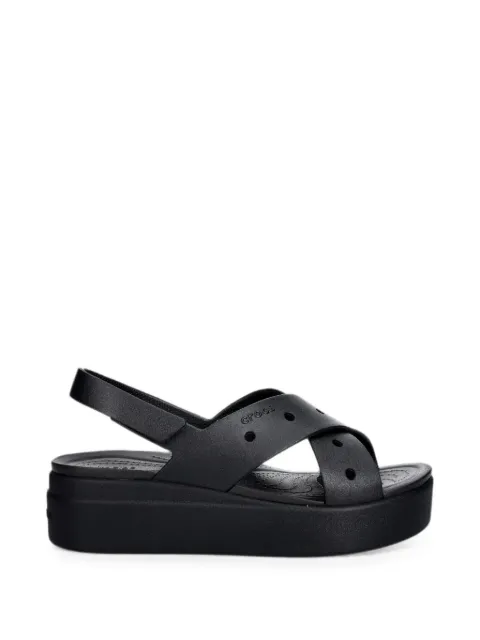Crocs Brooklyn 4U Cross Strap platform sandals