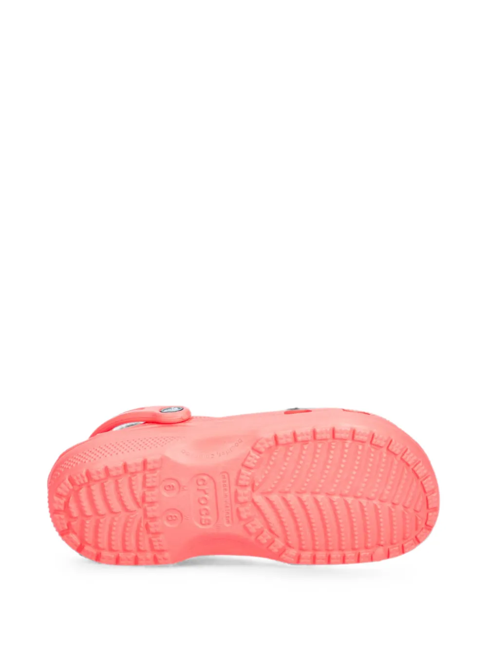 Crocs Slingback klompen met geperforeerde details Roze