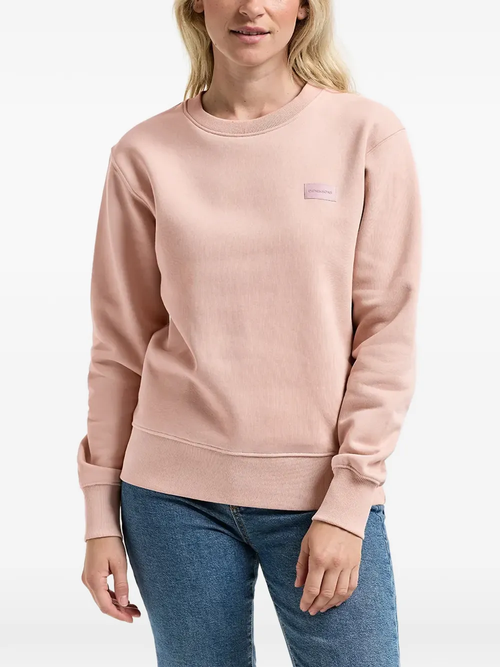 Didriksons Callie logo-patch sweater