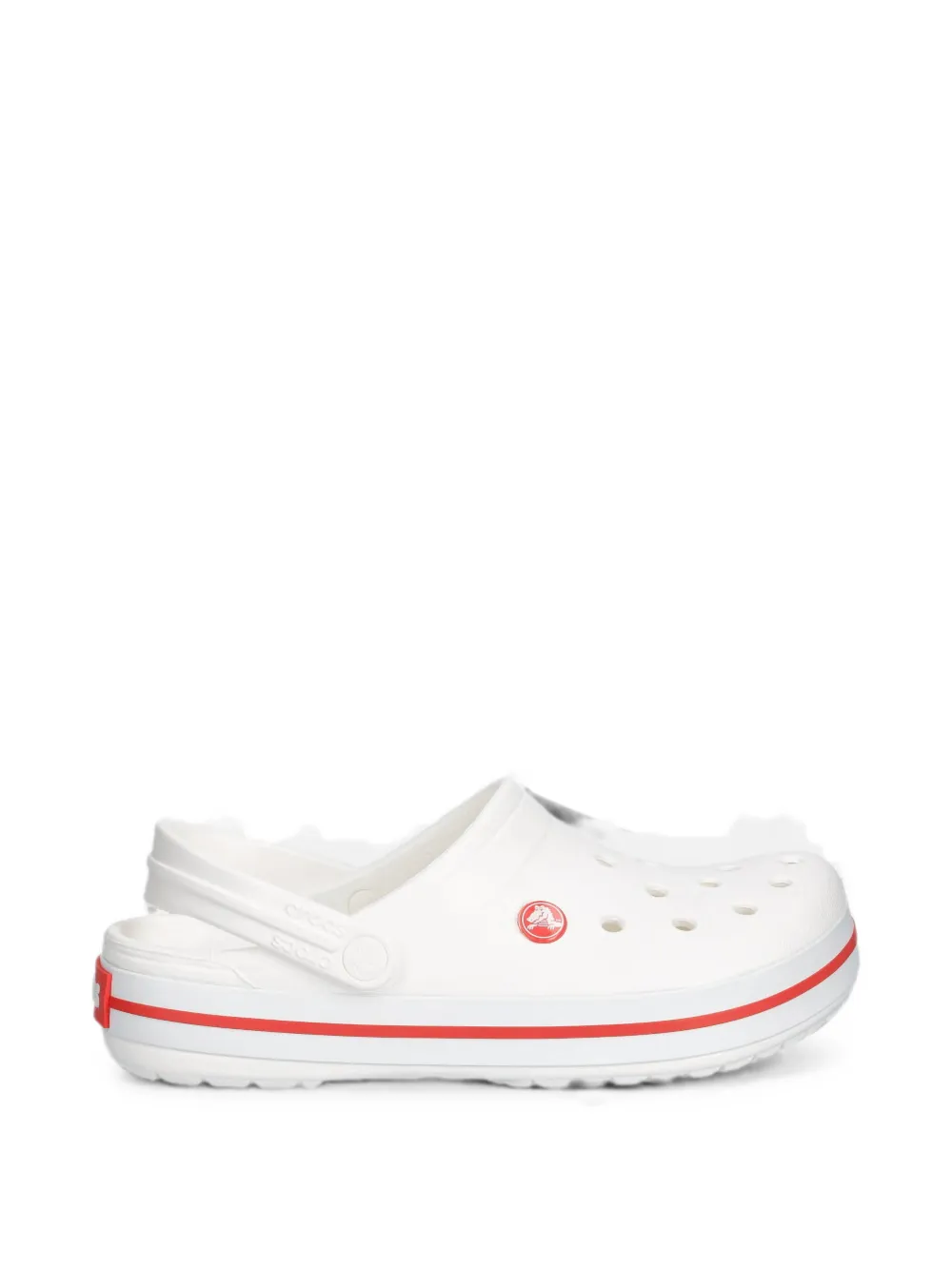 Crocs Crocband perforated slingback clogs - Weiß