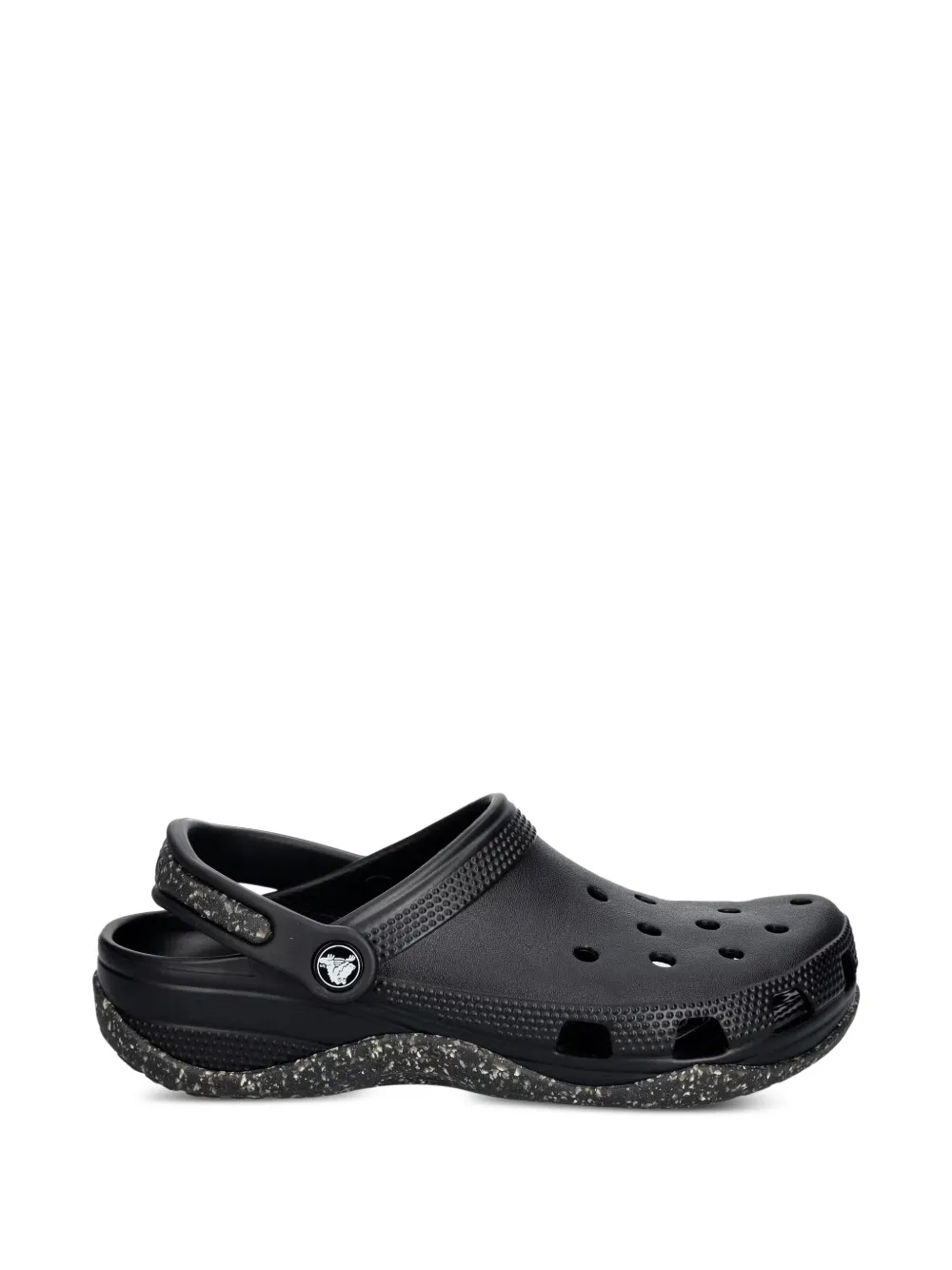 Crocs Classic Evo Speckled-sole Clogs In Schwarz