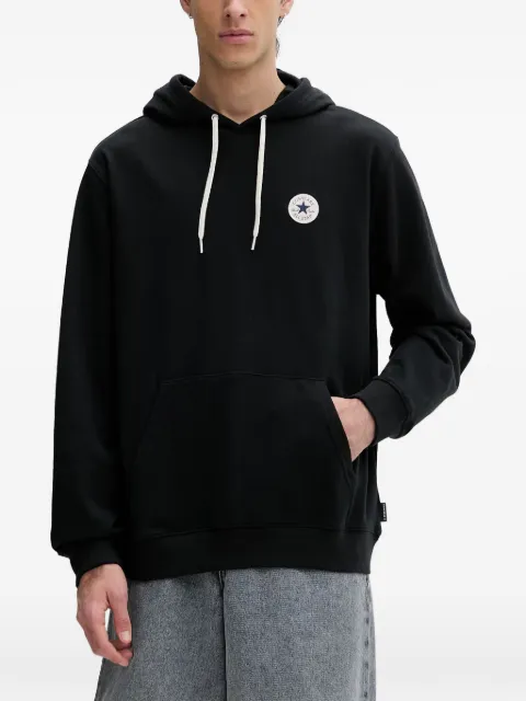 Converse Chuck Taylor logo-patch hoodie