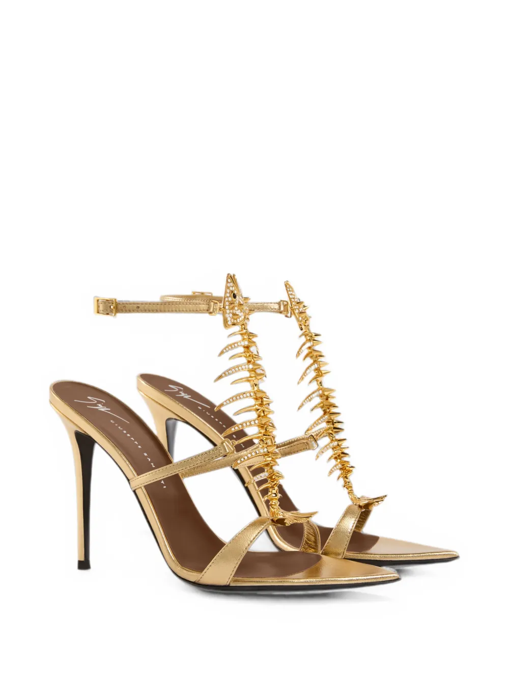 Giuseppe Zanotti Slim 2.0 sandals 105 Goud