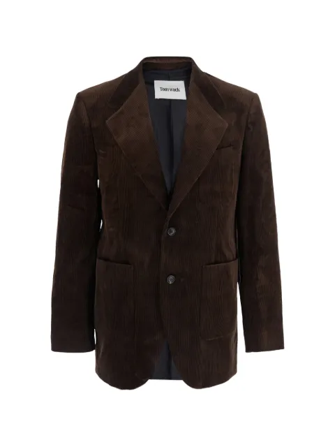 TONYWACK single-breasted long-sleeve blazer