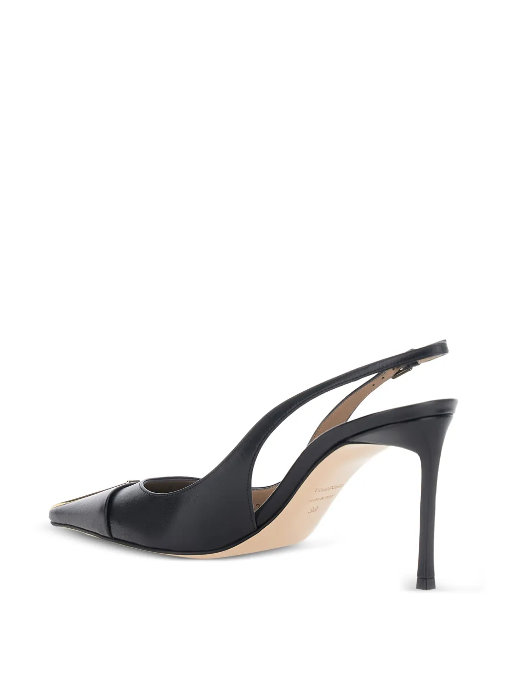 TOM FORD T-line slingback pumps Zwart