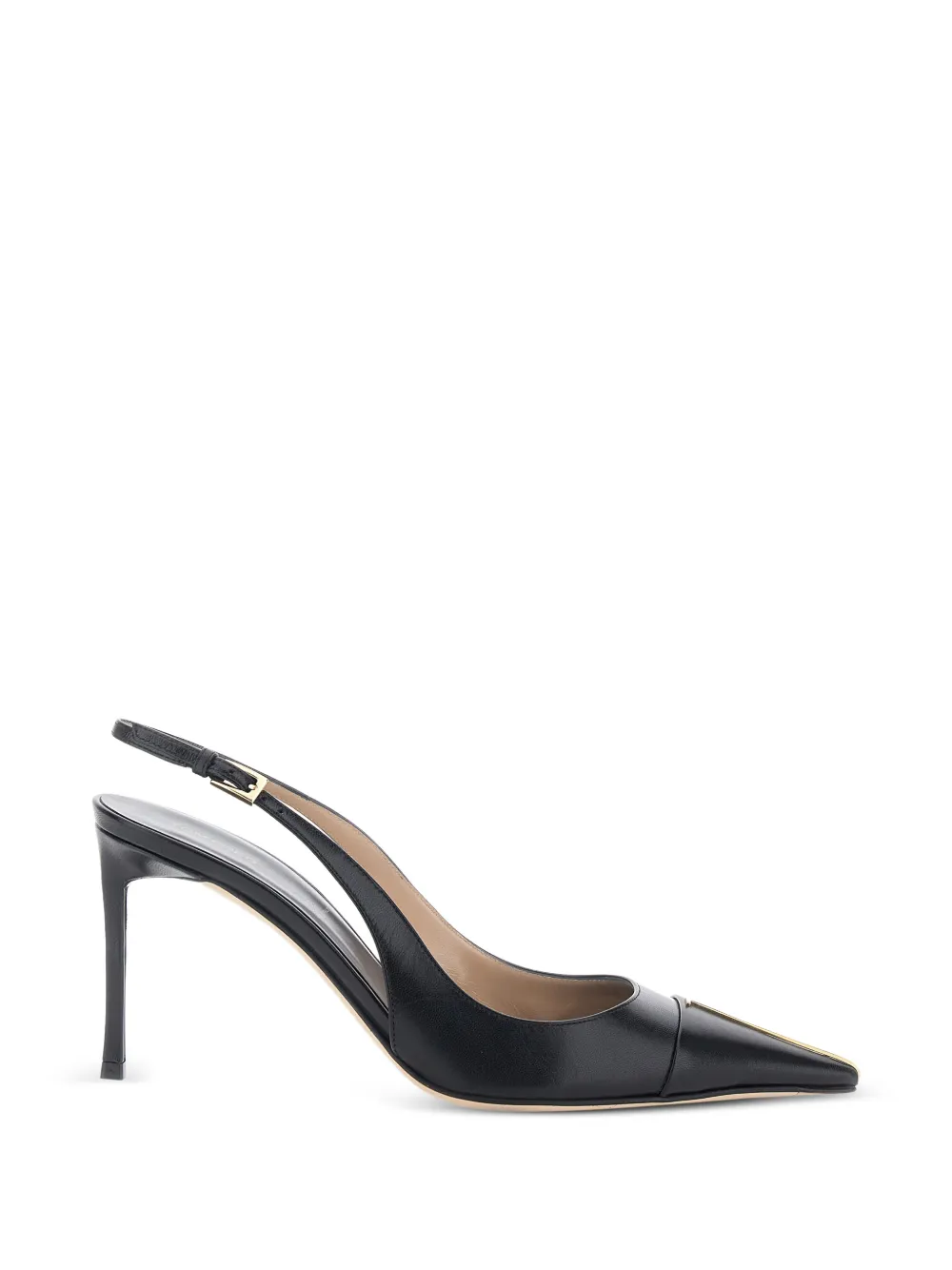 TOM FORD T-motif slingback pumps - Nero