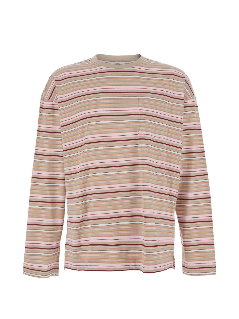 Sunflower striped chest-pocket sweater - Toni neutri