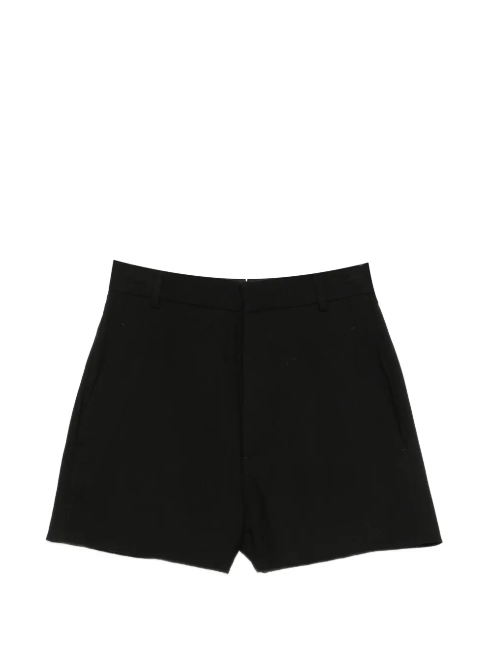 Ann Demeulemeester belt-loop shorts - Schwarz
