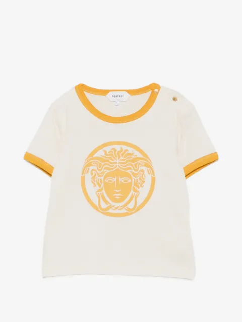 Versace Kids playera con estampado Medusa