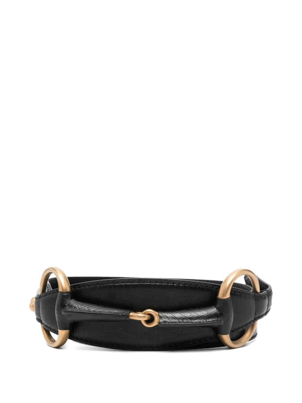 Gucci Pre-Owned 2000s Horsebit belt - Nero