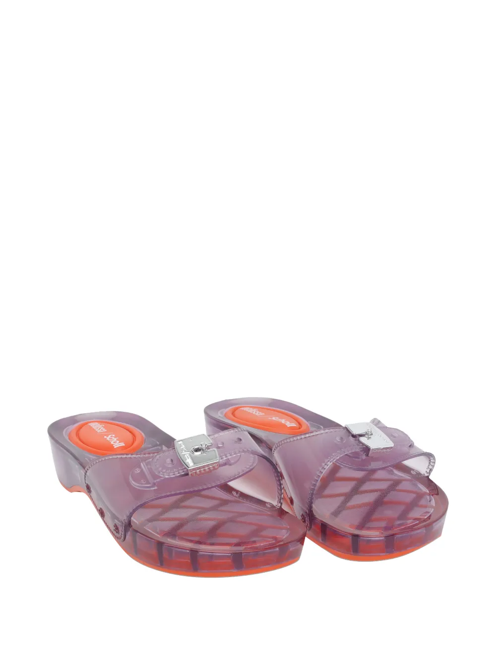 Melissa x Scholl Pescura buckle-fastening sandals Paars