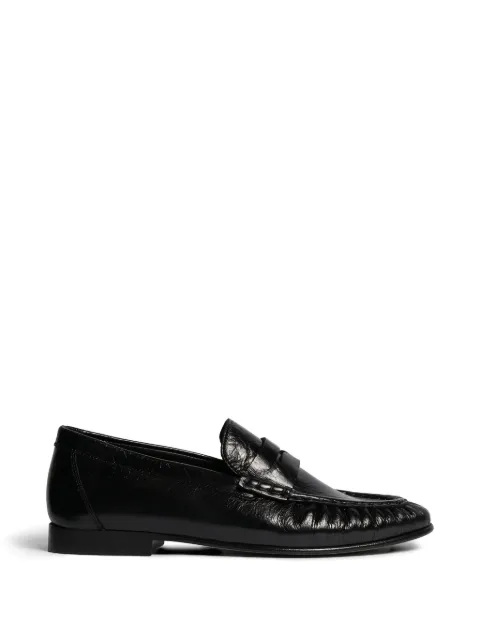 Posa wrinkled-textured loafers