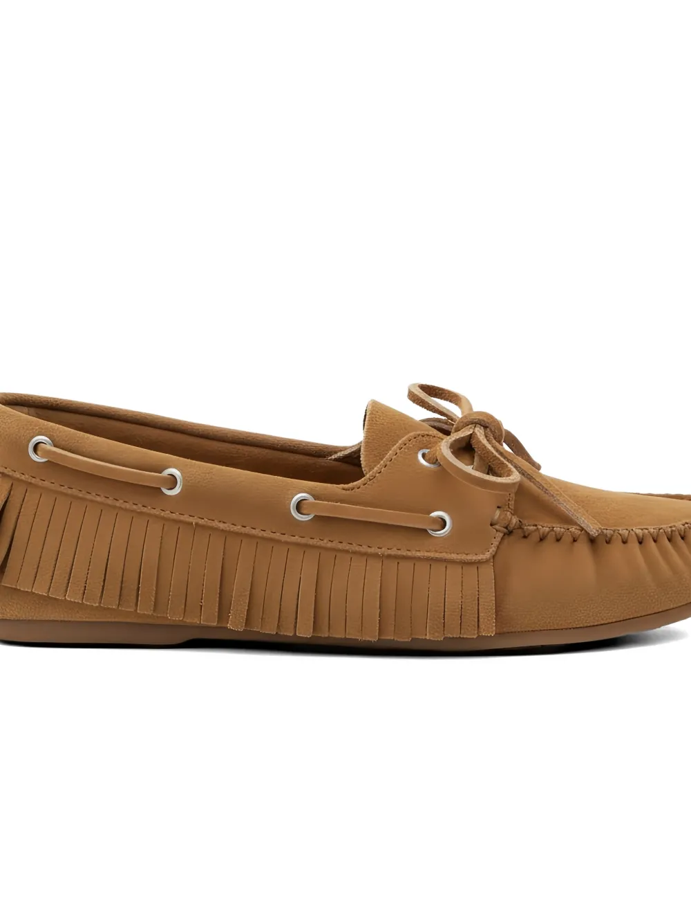 Posa Loafers met franje Bruin