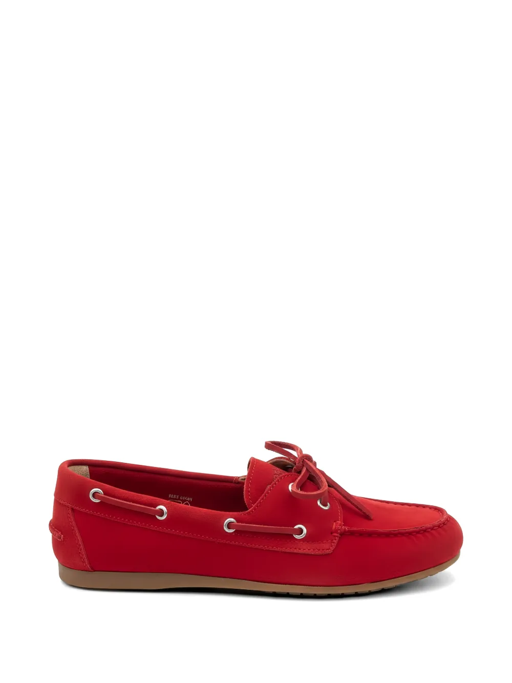 Posa suede lace-up loafers - Rosso
