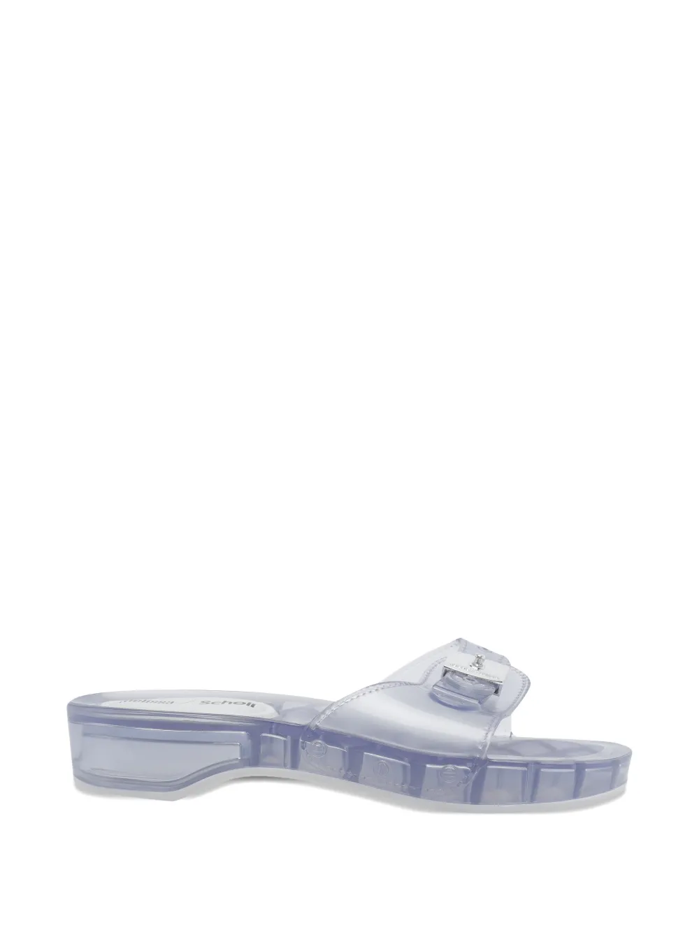 Melissa x Scholl buckle-fastening sandals - Grigio