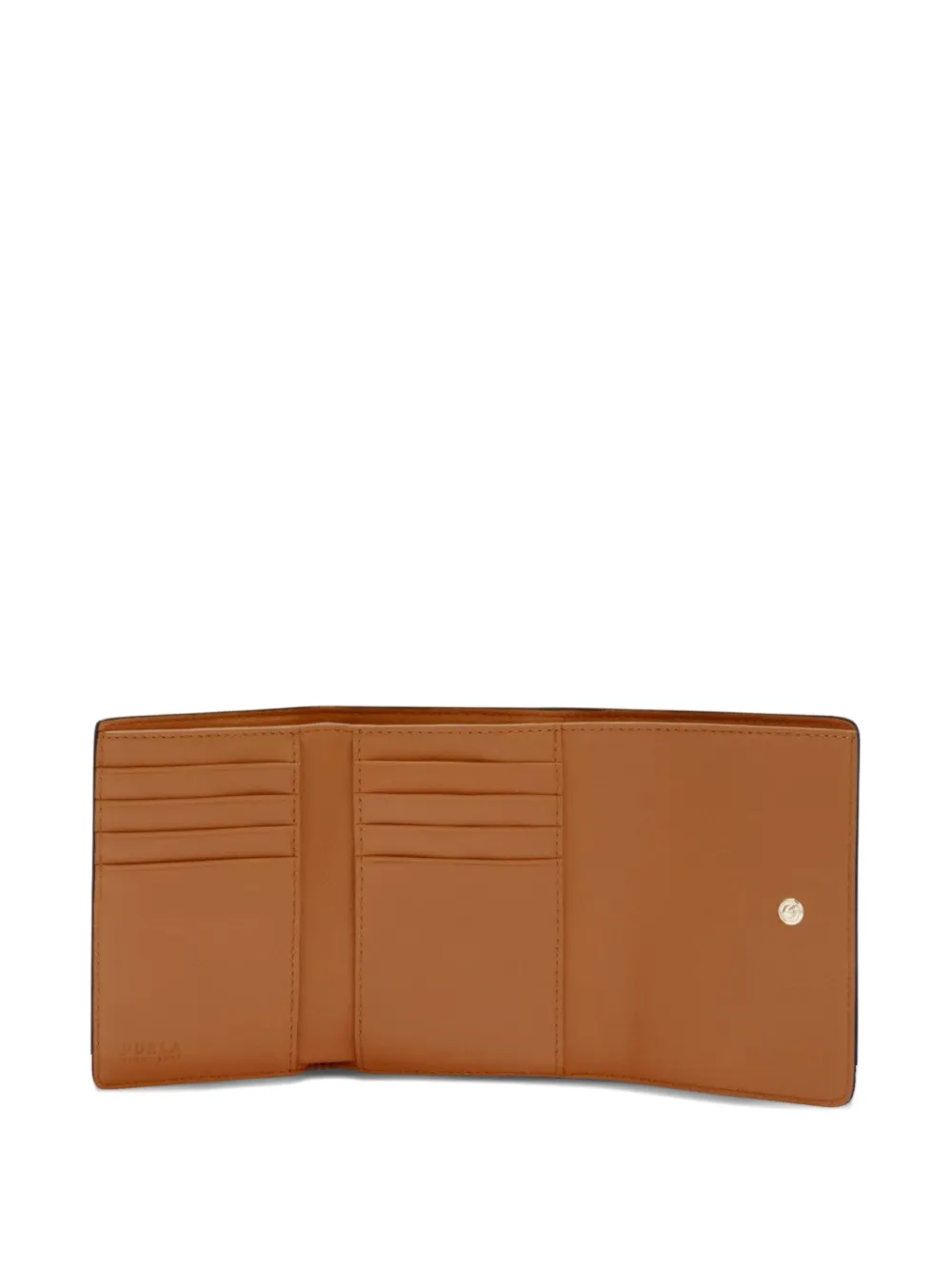 Furla Portemonnee met gegraveerd logo Bruin