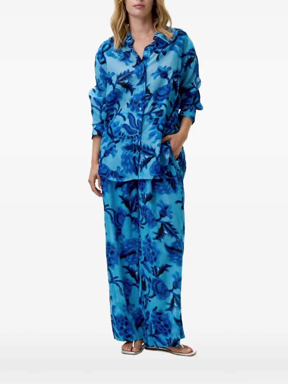 one season Claudia shirt - Blu