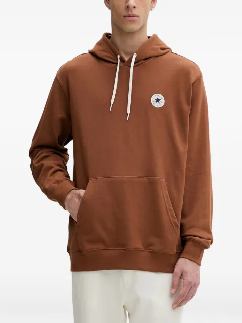 Converse Chuck Taylor logo-patch hoodie