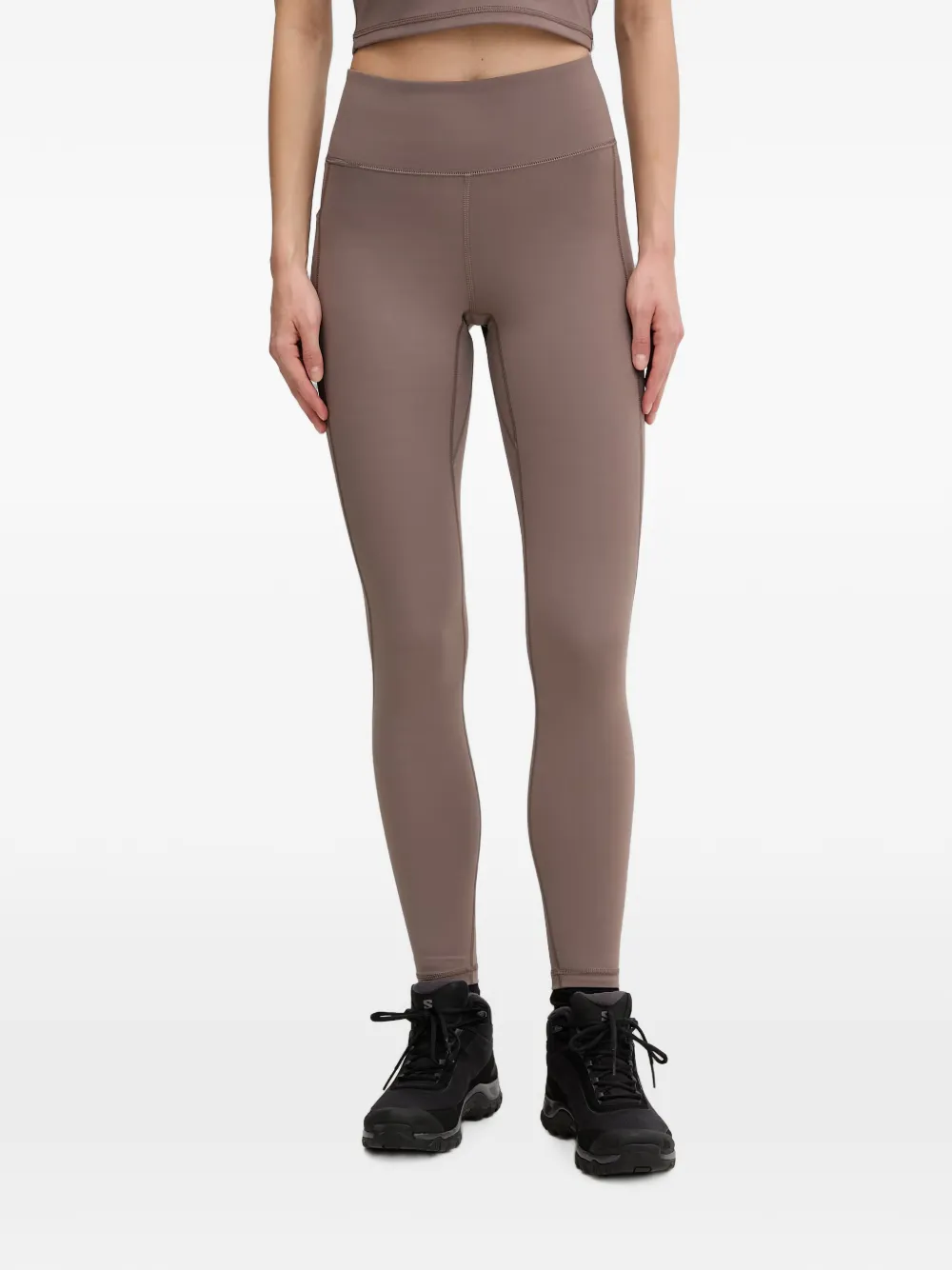 Columbia Loneridge logo-print leggings - Braun