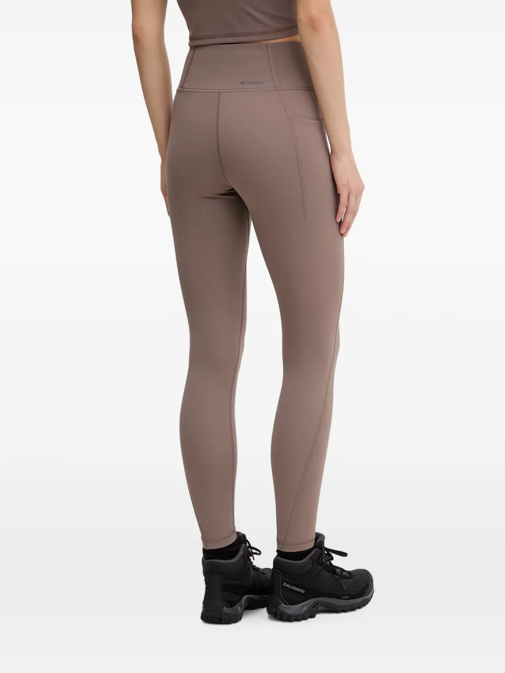 Columbia Loneridge legging met logoprint Bruin