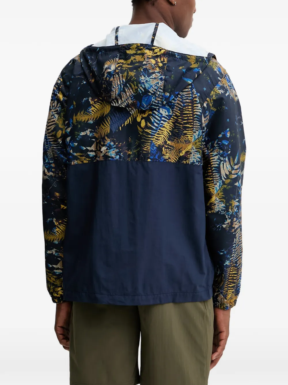 Columbia Sportswear Spire Valley performance jack met vlakken en bloemenprint Blauw
