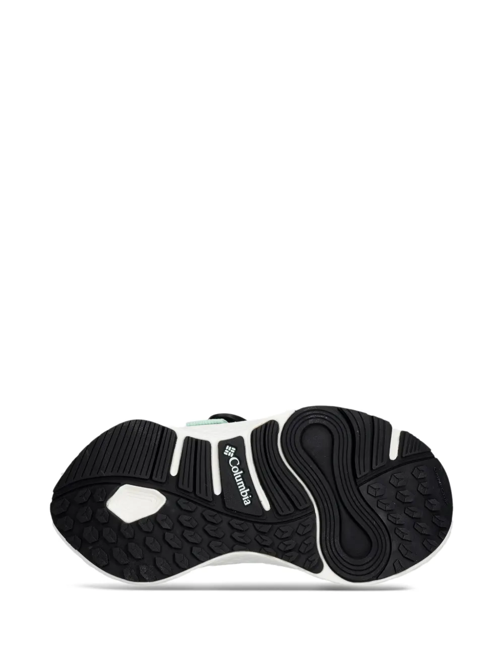Columbia Konos Elevate touch-strap platform sandals Zwart