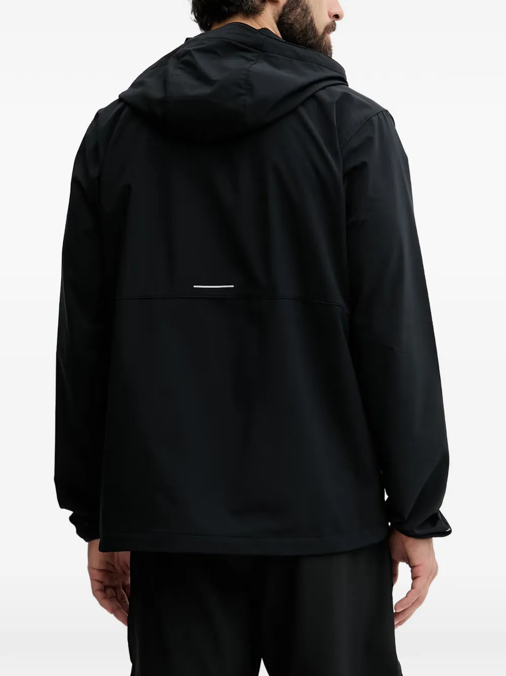 Columbia Tall Heights III logo-print hooded performance jacket Zwart