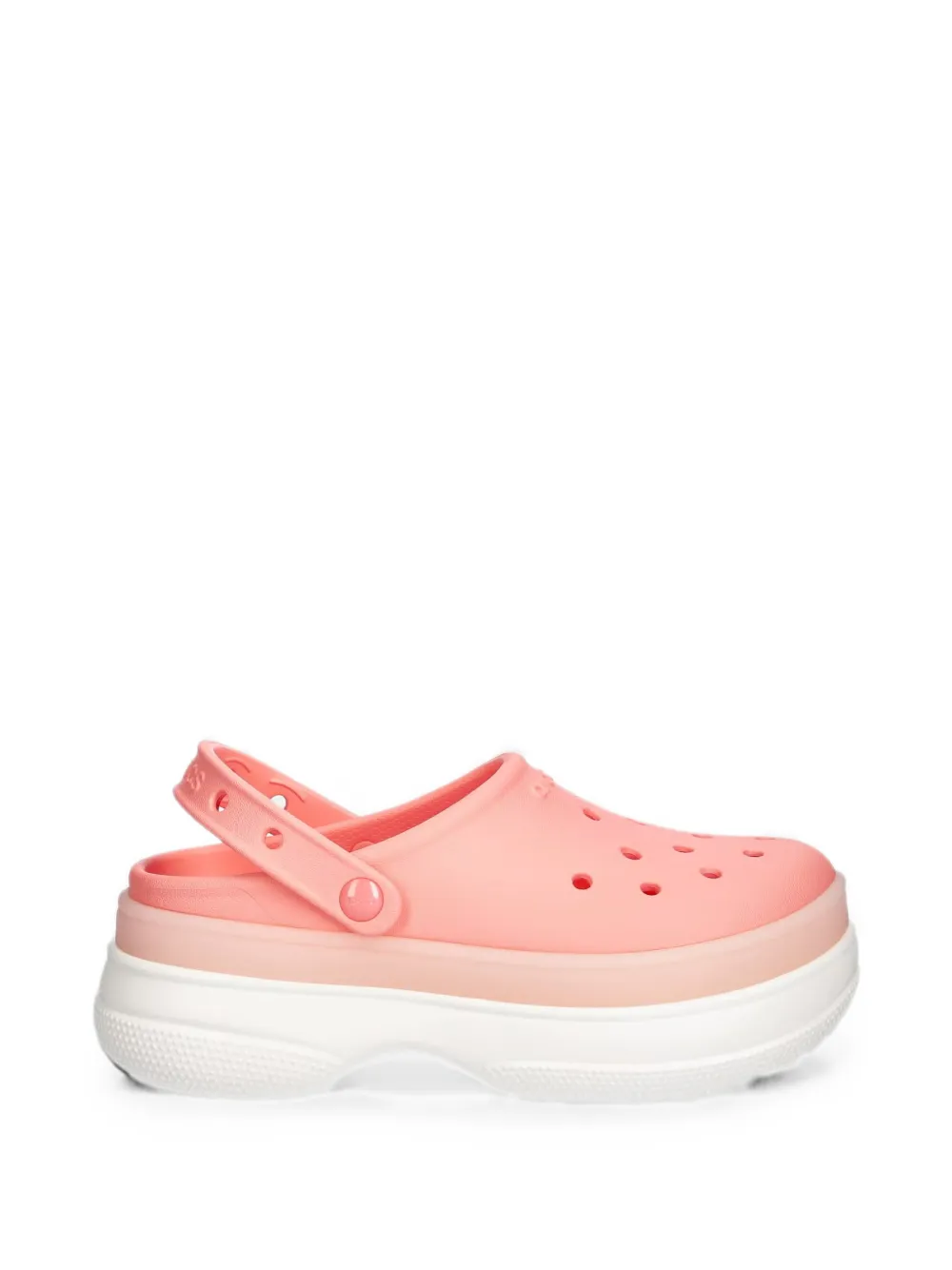 Crocs Classic Frosted platform clogs - Rosa