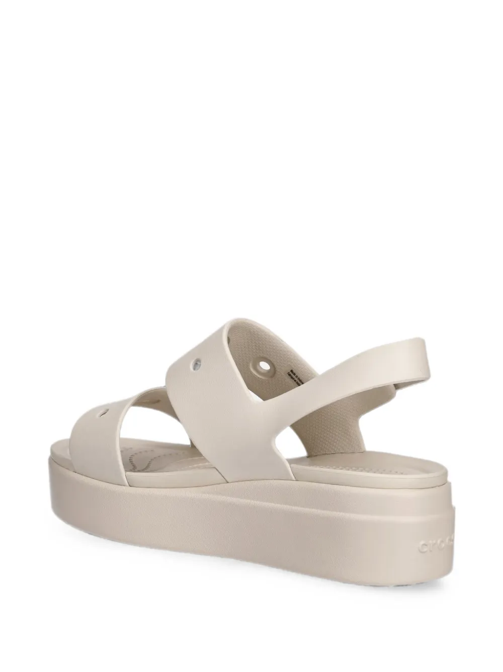 Crocs Brooklyn 4U platform sandals Beige