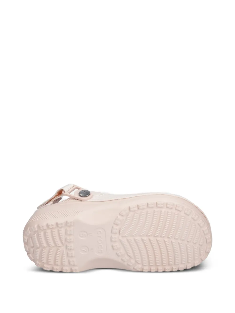 Crocs Classic slingback klompen met klittenband Roze