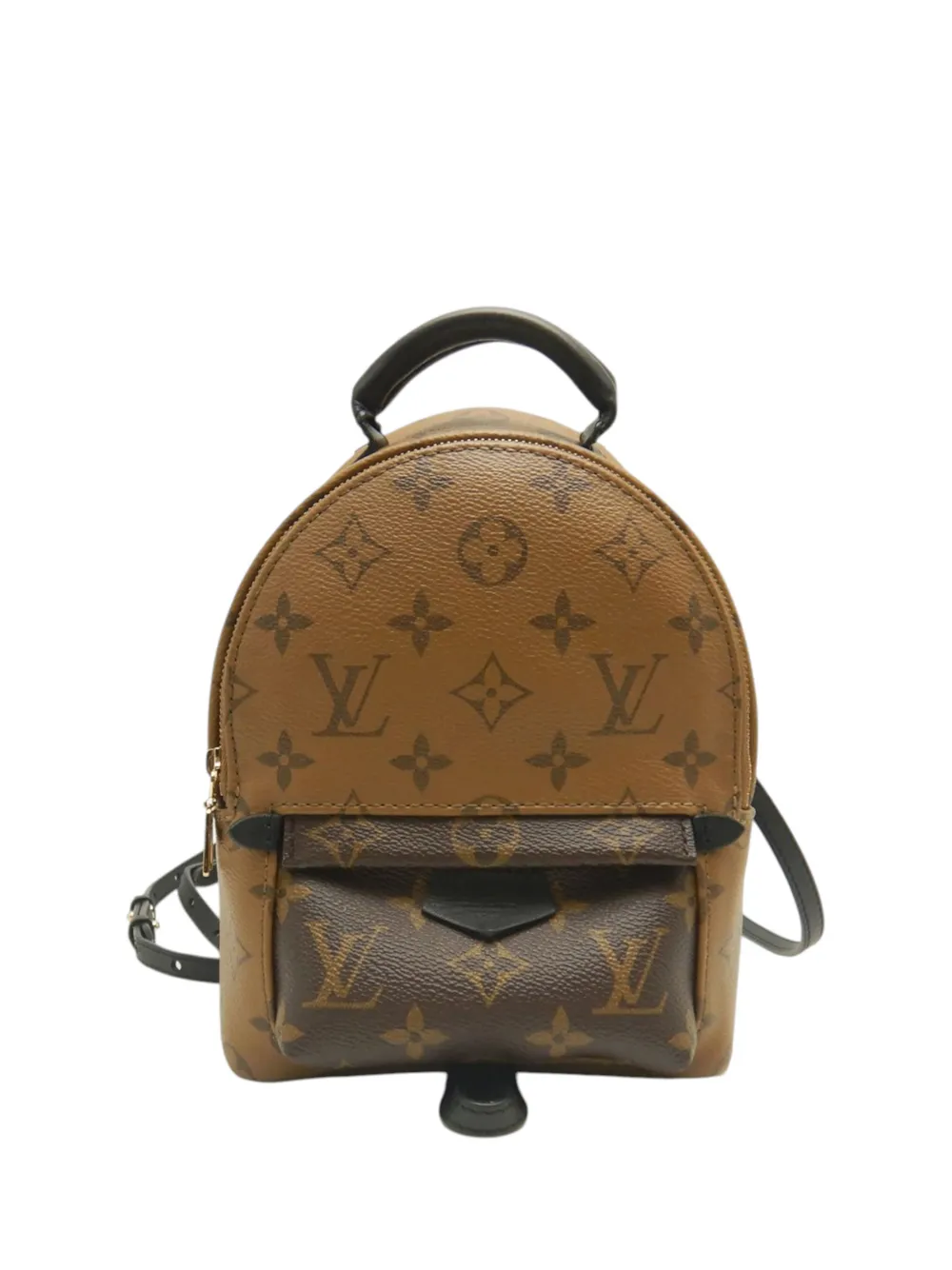 Louis Vuitton Pre-Owned 2020 Monogram Reverse Mini Palm Springs backpack - Marrone