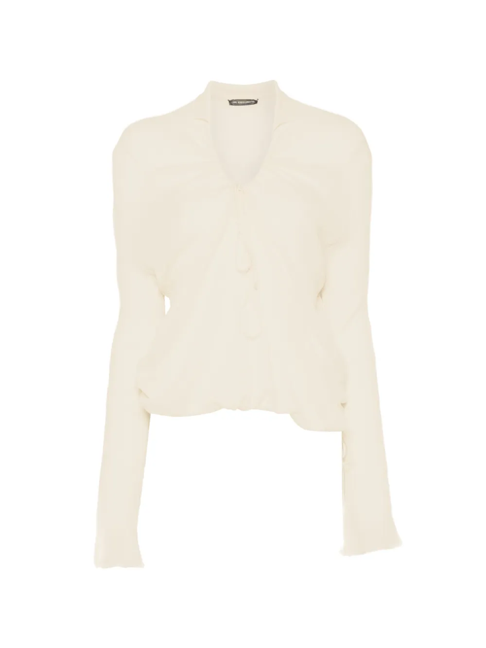 Ann Demeulemeester Eke top - Bianco