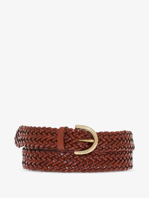 The Bridge woven leather belt