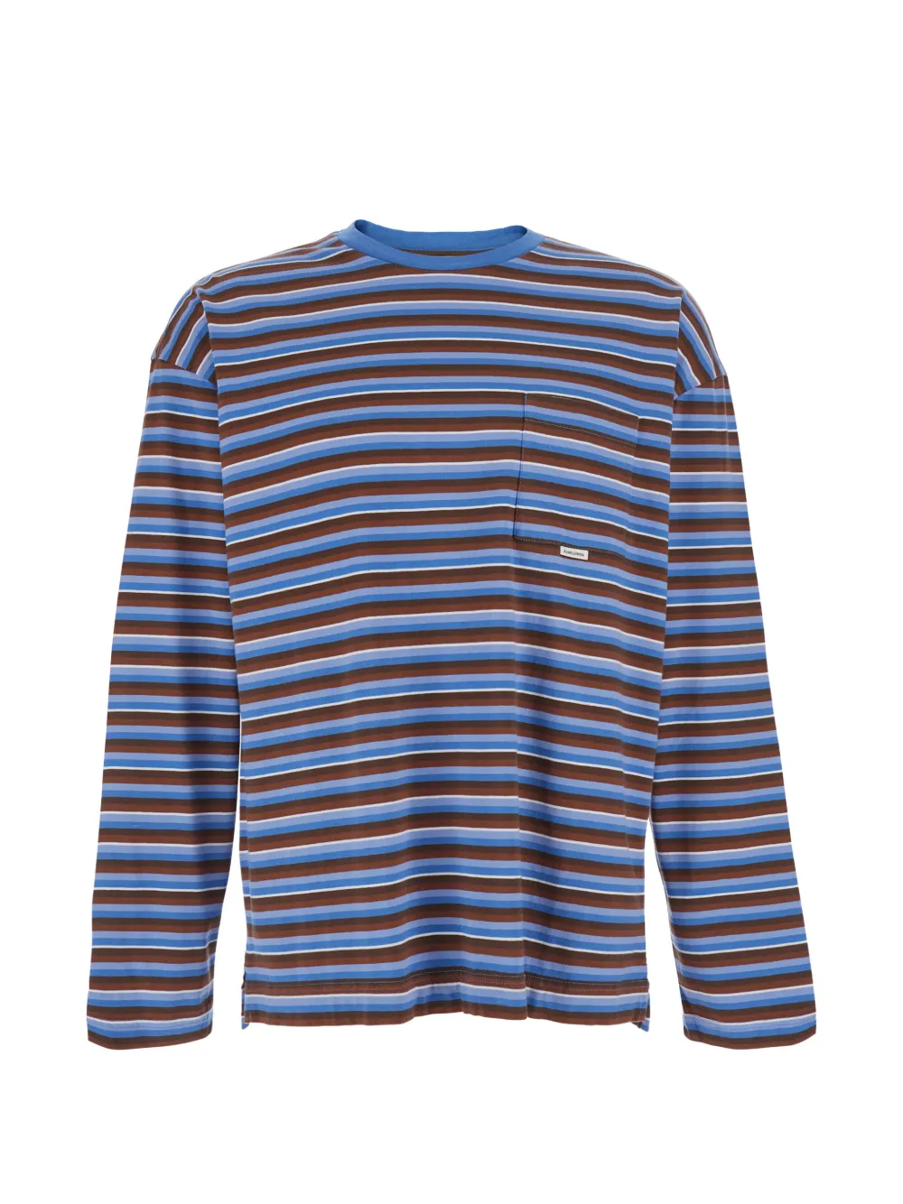 Sunflower striped pocket T-shirt - Braun