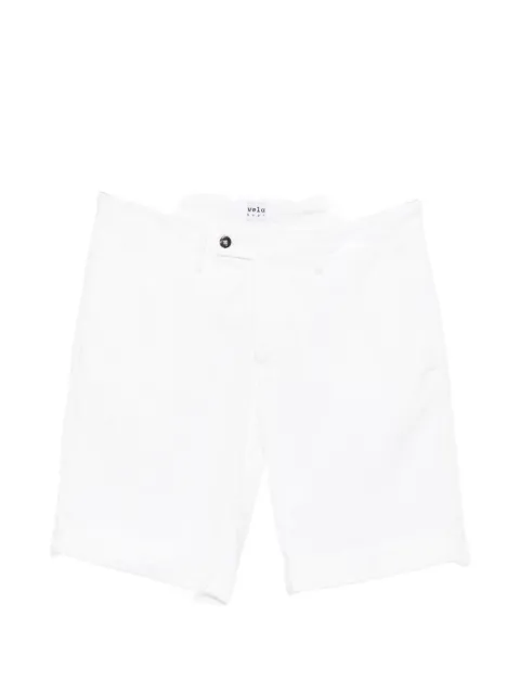 VELA SHOP turn-up cuff belt-loop shorts