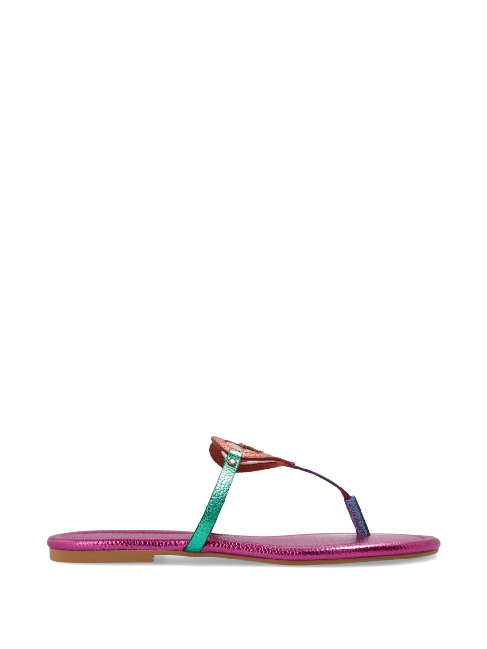 Kurt Geiger London Sandalen met T-bandje en hart Roze