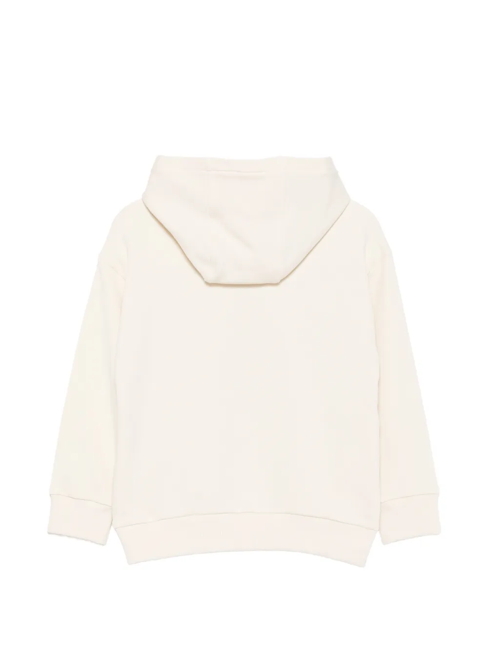 Versace Kids Hoodie met logoprint Beige