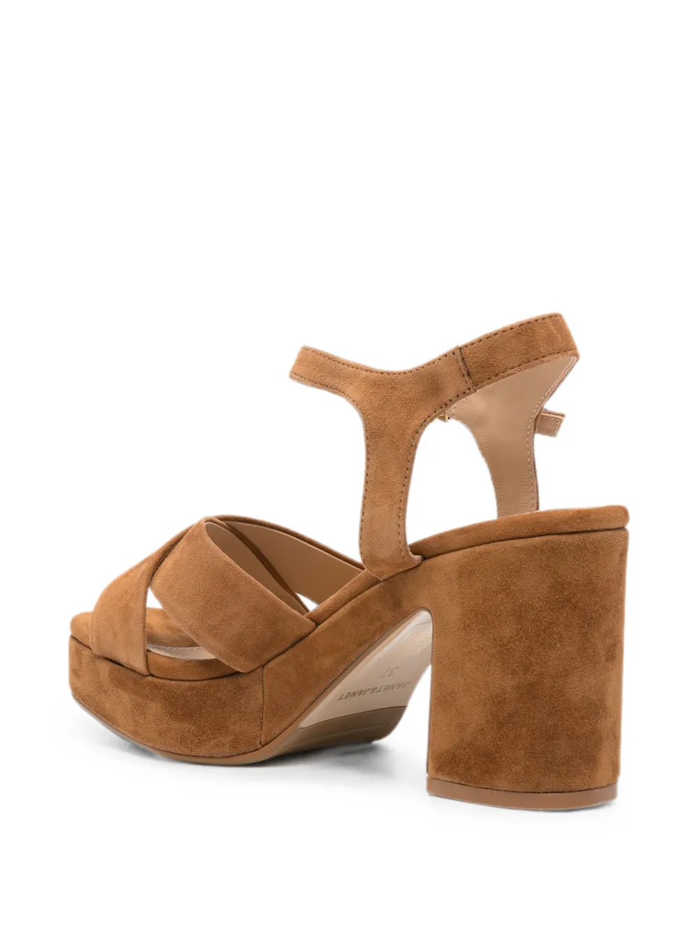 JANET & JANET crossover-strap platform sandals Bruin