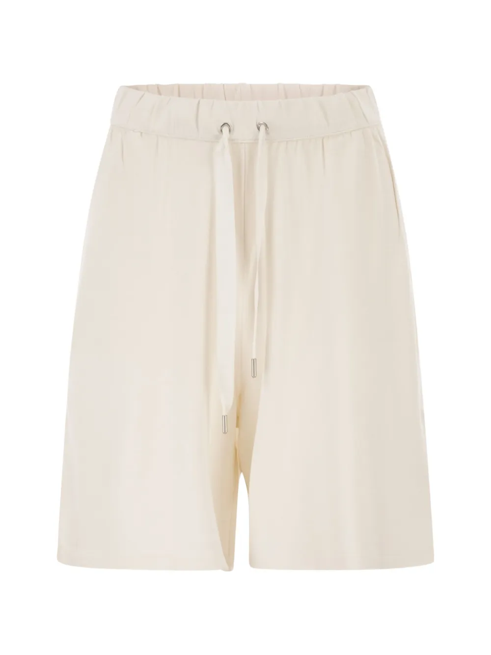 Majestic Filatures drawstring-waist jersey shorts - Neutrals