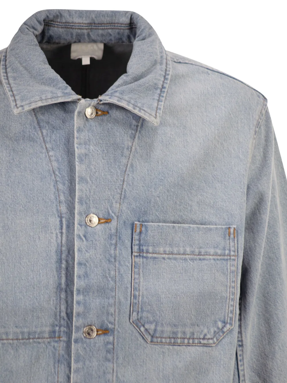 A.P.C. Denim jack Blauw
