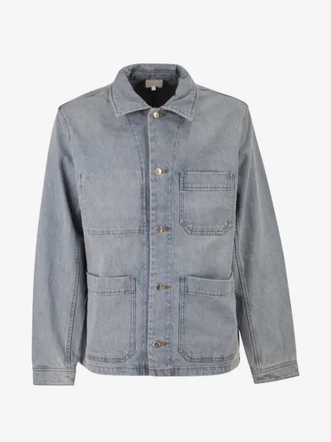 A.P.C. patch-pocket denim jacket