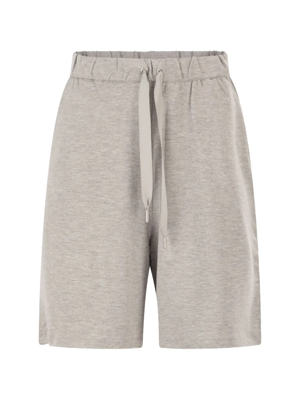 Majestic Filatures drawstring-waist jersey shorts - Grau