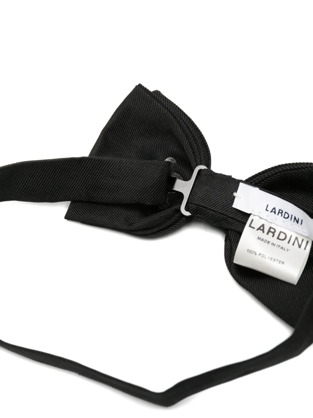 Lardini Vlinderdas van twill Zwart