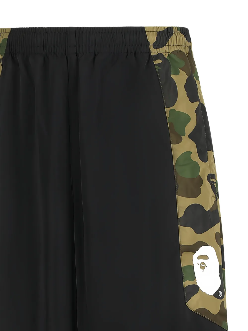 A BATHING APE 1st Camo ruimvallende trainingsbroek Zwart