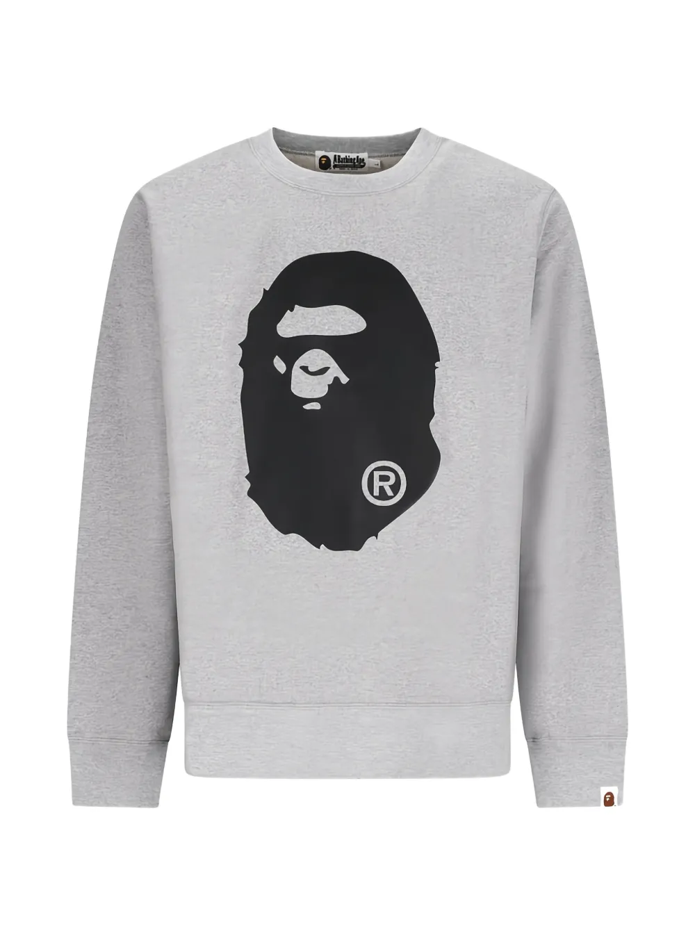 A BATHING APE® Ape Head sweater - Grigio