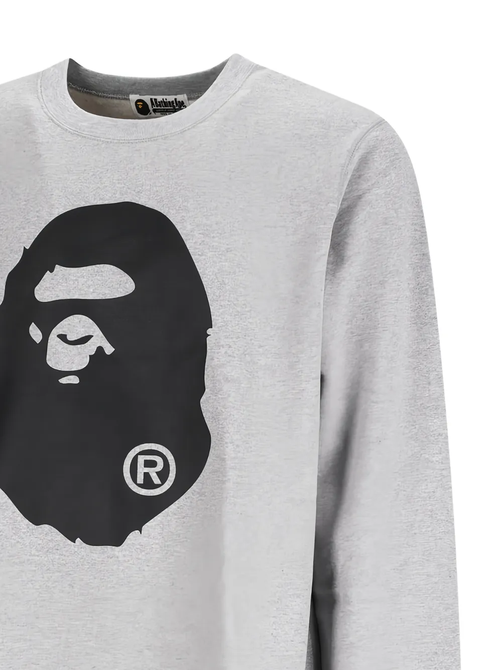 A BATHING APE Head trui Grijs